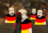 3soyjaks balding blond blood blue_eyes fat flag germany kick postal postal_2 soy variant:feraljak video_game violence // 800x547 // 352.5KB