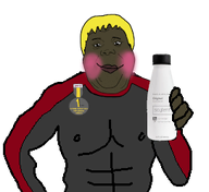 1_year_on_bald_men_with_glasses_website badge buff bull looking_at_you muscular_male shitskin smile soy soylent soyteen subvariant:hunky_twink_sex_machine traced transparent_background variant:alicia yellow_hair // 271x249 // 21.7KB