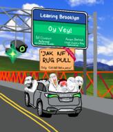 4soyjaks angry arm artist:ptr100 avram_baruch bill_clinton bloodshot_eyes brooklyn camera central_intelligence_agency clothes crying discount ear flashlight glasses goy hair hand honda judaism live_laugh_love new_york nft open_mouth oy_vey red_skin road road_sign seething sign smile soyjak stubble subvariant:feralrage subvariant:wholesome_soyjak teeth text toyota variant:chudjak variant:feraljak variant:gapejak variant:soyak williamsburg_bridge windows // 502x586 // 186.2KB