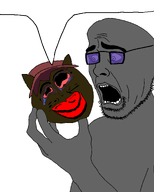 2soyjaks ball brown_skin crying dap_chhuon(user) holding_object jimbo_(namefag) meta:namefags nose open_mouth red_lips scared smile speech_bubble subvariant:jartycuck variant:chudjak variant:talkingballsoyjak // 1080x1350 // 86.3KB
