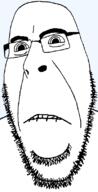 biting_lip clothes distorted frown glasses horny series:hornyjaks soyjak stubble subvariant:hornyson template transparent_background variant:cobson // 414x808 // 14.2KB