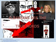 albania albanian blond blue_eyes buff closed_mouth clothes country flag flag:albania flag:kosovo glasses hair hat irl kosovo muscles real_person reichsadler subvariant:chudjak_front subvariant:muscular_chud subvariant:unbotheredchud tshirt variant:chudjak vein white_skin yellow_hair // 4032x3024 // 3.4MB