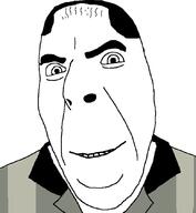 balding closed_mouth clothes grin hair no_glasses no_stubble soyjak the_sopranos tony_soprano variant:cobson // 775x842 // 52.0KB