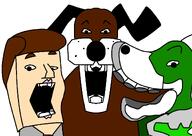 3soyjaks animal bowser dog duck_hunt duck_hunt_dog fnf friday_night_funkin' mario mr_sys nes nintendo open_mouth soyjak soyjak_trio super_mario teeth trio variant:gapejak variant:markiplier_soyjak variant:tony_soprano_soyjak video_game // 1200x848 // 196.5KB