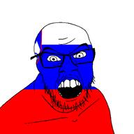 angry country flag glasses jacksepticeye looking_at_you mustache open_mouth slovenia soyjak stubble teeth variant:feraljak youtube // 1500x1500 // 25.6KB