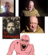 bald clothes irl pink_skin prigozhin russia russo_ukrainian_war stubble variant:angry_soyjak wagner_group yellow_teeth yevgeny_prigozhin // 3429x3935 // 6.6MB