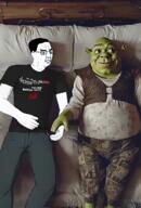 ai_generated baby bed kiss kissing sex shrek shrek_is_love_shrek_is_life toilet variant:chudjak video // 480x706, 34.4s // 2.5MB