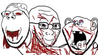 3soyjaks ack blood crazy deaths disembodied evil gore killer murder smile subvariant:wholesome_soyjak variant:gapejak variant:impish_soyak_ears variant:killjak // 1920x1080 // 438.2KB
