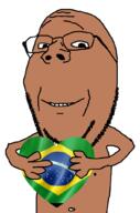 brazil brown_skin country flag flag:brazil glasses happy heart holding_heart holding_object smile soyjak stubble subvariant:wholesome_soyjak variant:gapejak // 676x1021 // 109.6KB