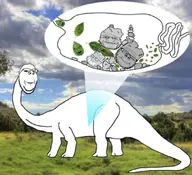 dinosaur grass leaf looking_at_you meta:low_resolution multiple_soyjaks nas:wojak rock sky subvariant:wholesome_soyjak tree variant:a24_slowburn_soyjak variant:bernd variant:gapejak variant:markiplier_soyjak variant:soyak white_skin // 900x818 // 109.6KB