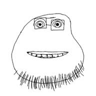 charlie_the_steak closed_mouth glasses grin nas soyjak stubble variant:meatjak // 768x762 // 33.1KB