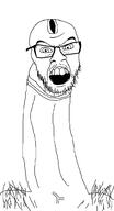 erection glasses nsfw open_mouth penis soyjak stubble variant:feraljak // 1496x2760 // 137.1KB