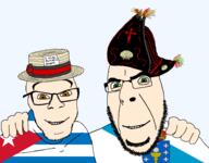 2soyjaks clothes cuba friendship galicia glasses hand happy hat history looking_at_you no_more_brother_wars smile spain stubble tmd total_nigger_death variant:cobson variant:feraljak variant:gapejak // 1920x1500 // 322.1KB