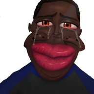 big_lips black_hair brown_eyes brown_skin character:junkie crying jartynigger jartypedo meta:template subvariant:jartycuck subvariant:patrick template transparent_background variant:chudjak // 901x900 // 637.4KB