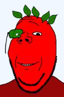 beetroot broot glassers monocle red red_skin smile soyjak_blog stubble subvariant:wholesome_soyjak transparent_background variant:gapejak // 600x900 // 19.6KB