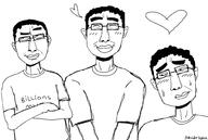 artist:squarliank billions_must closed_eyes crossed_arms crying drawing heart raised_eyebrow smile variant:chudjak // 2000x1341 // 358.4KB