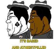 atheism atheistcuck brown_skin fedora glasses hair ratheism reddit series:its_based_and_christpilled snoo spade spade_tattoo stubble subvariant:chudplier subvariant:sidechudplier subvariant:sideplier variant:chudjak variant:markiplier_soyjak variant:snoojak // 878x772 // 156.7KB