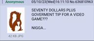 4chan arm glasses government nigga_thats_nuts open_mouth sound squirrel stubble subvariant:feralsquirrel text tip variant:feraljak video video_game // 640x286, 6.7s // 204.1KB