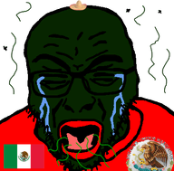 brown_skin clothes crying flag:mexico glasses latino mexico open_mouth soyjak spanish_text stinky stubble variant:rupturejak // 423x416 // 49.3KB