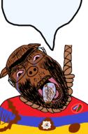 ack animal armenia brown_skin bubble crying flag:azerbaijan glasses hanging shitskin unibrow // 1121x1702 // 725.3KB