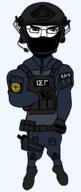 badge balaclava blue_uniform buff bulletproof_vest clothes combat_helmet crye_precision glasses greece greek_text headphones military_uniform pistol police police_officer soldier subvariant:chudjak_front subvariant:unbotheredchud swat swat_team transparent variant:chudjak // 550x1300 // 33.2KB