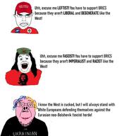 angry cap clothes communism hat maga meta:tagme pig smile swastika tranny ukraine variant:alicia variant:bernd variant:chudjak // 870x980 // 245.7KB