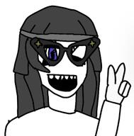 avengers beanie blush brown_shirt cute cute_girl degoon girl glasses hair nentendo_switch soy soylent soylent_(cacao) variant:soytan video_game videogame videogames woman // 945x962 // 87.9KB