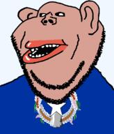 amerimutt black_sclera brown_skin clothes ear flag flag:northern_mariana_islands hair latte_stone lips mutt mwarmwar northern_mariana_islands open_mouth soyjak star_(symbol) stubble subvariant:impish_amerimutt territory transparent_background united_states variant:impish_soyak_ears // 685x800 // 83.9KB