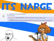 angry arm clothes ear flag froot glasses guitar holding_guitar holding_instrument instrument mymy_(ongezellig) narge netherlands ongezellig open_mouth orange_hair orange_skin playing_instrument soyjak soyjak_party stubble subvariant:narge text variant:cobson wordswordswords // 892x670 // 218.9KB