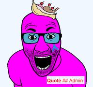 admin arch_linux artist:bote bald banana banana_split_ice_cream beard eyebrows gape glasses ice_cream lips looking_at_you nose open_mouth quote_(user) stubble teeth variant:el_perro_rabioso wrinkles // 427x400 // 16.0KB