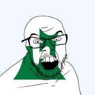 angry aomori flag flag:aomori glasses hair japan looking_at_you mustache open_mouth soyjak stubble teeth todofuken transparent_background variant:feraljak // 1500x1500 // 80.9KB