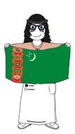 country flag flag:turkmenistan turkmenistan variant:soytan // 966x1722 // 266.0KB