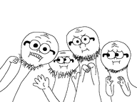 bald closed_mouth concerned glasses multiple_soyjaks stubble variant:unknown // 2048x1536 // 82.6KB