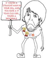 4chan amerimutt angry meta:delete nas pro_pedophilia sign soyteen variant:shaneyjak // 720x878 // 122.2KB