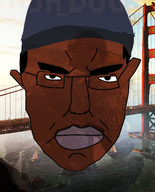 black_skin cap chud closed_mouth clothes ear eyebrows glasses hair hat lips mustache nose polface subvariant:pol_face variant:chudjak watchdogs // 423x524 // 324.7KB
