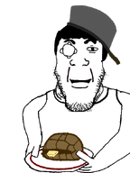 looking_at_you pineapple_bun plate pot series:ploot_gives_you_food_from_hk_style_restaurants smile subvariant:neutralplier variant:markiplier_soyjak wholesome // 500x667 // 67.6KB