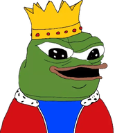 amphibian animal blue_shirt clothes crown frog green_skin lips nas nas:pepe open_mouth pepe pepe_the_frog subnas:apu transparent_background // 512x512 // 147.8KB