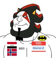 Warrior-Z(user) aryan batman iraq name_tag noway shadow_the_hedgehog subvariant:mexiaryan variant:meximutt whiet // 886x910 // 85.2KB