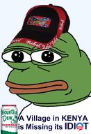 amphibian animal bald barack_obama can closed_mouth clothes confederate deer flag:confederate_states_of_america frog green_skin hat hillbilly kenya lips looking_at_you mountain_dew nas nas:pepe pepe_the_frog politics rebel redneck transparent_background tshirt // 1008x1479 // 500.7KB