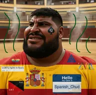 anarchism anarcho-communism boylover_symbol brown_beard brown_hair brown_skin cnt_fai faggot flag:anarcho-communism flag:lgbt_pride_flag flag:spain gay gay_flag hello_my_name_is_(sticker) homosexual lgbt meta:ai_generated name_tag nigger pedophile queen_of_spades revolutionary_catalonia santander series:realistic_namefags spain spaniard spanish_chud_(namefag) stink_lines stinky subvariant:mexiaryan variant:meximutt wikipedia wikipedia_article yellow_sclera zara // 1024x1008 // 334.6KB