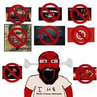 angry arch arch_linux clothes death_grips fallout_new_vegas gnulinux hearts_of_iron hoi4 i_hate red_skin strasserism subvariant:science_lover text tranny trotskyism tshirt ultrakill undertale variant:markiplier_soyjak // 1600x1600 // 745.6KB