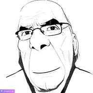 closed_mouth ear glasses meta:ai_generated old smile soyjak stable_diffusion text variant:cobson // 1280x1280 // 189.1KB