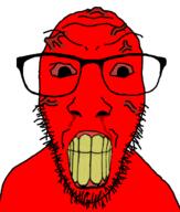 angry clenched_teeth glasses red_skin stubble variant:dylanjak vein // 552x650 // 52.3KB