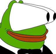 amphibian clothes frog green_skin looking_to_the_right meta:Not_OC nas:pepe pepe_the_frog suit surprised tuxedo // 598x574 // 22.7KB