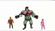 2d Warrior-Z(user) animated animation artist:romanian_schizo belly_inflation communism doll fat flying froot green_skin hulk inflation_fetish marvel muscular_female mymy ongezellig physics punch ragdoll variant:bernd variant:meximutt // 1920x1080, 3.1s // 3.9MB