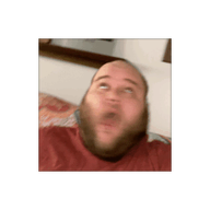2019 3dgifmaker animated beard closed_mouth clothes distorted ext=gif fat fat_duel glasses irl open_mouth red_tshirt schizo soyboy subvariant:fatjak_irl tshirt variant:fatjak // 250x250 // 461.9KB