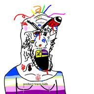 angry anime bbc beard black_lives_matter blood breast_milk cock communism crying dick feminism flag:lgbt_pride_flag flag:map flag:transgender_pride_flag glasses islam jewish_star judaism lgbt lgbt_flag map_(pedophile) meta:not_oc open_mouth pedophile penis pride_flag pronouns protect_trans_kids rainbow_hair red_eyes satanism soyjak spade spit subvariant:wewjak theythem tranny transgender_flag trend:slopjak variant:cryboy_soyjak variant:soyak // 720x720 // 271.0KB