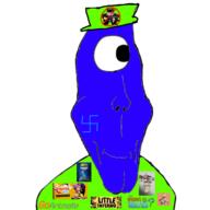 AUTTP blue_skin cartoon closed_mouth clothes codename_kids_next_door euromutt goanimate hat little_inferno mighty_switch_force nazism oc one_eye shantae subvariant:Eliot subvariant:euroaryan subvariant:euromutt template the_loud_house variant:markiplier_soyjak video_game vyond wheres_my_water // 1280x1280 // 455.4KB