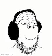 animated byonbyon closed_eyes glasses happy headphones ko-rupt music poyopoyo romania sex smile sound soyjak stubble subvariant:shrimpish variant:gapejak video // 374x400, 264.7s // 38.4MB