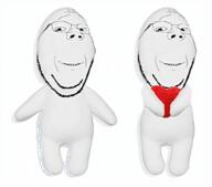 2soyjaks arm doll full_body glasses heart holding_heart holding_object irl looking_at_you smile soyjak stubble subvariant:wholesome_soyjak teeth variant:gapejak // 1020x896 // 751.2KB